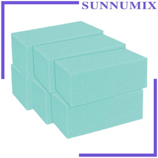 [Sunnimix] โคลนสี่เหลี่ยมผืนผ้า ลายดอกไม้ สําหรับงานหัตถกรรม 6 ชิ้น