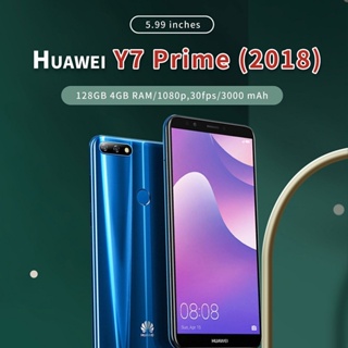 Huawei Y7 Prime (2018) ของแท้ แรมแอนดรอยด์ 128GB 4GB 5.99 นิ้ว รองรับซิมคู่ สําหรับ Google PLAY