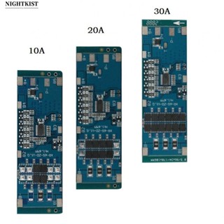 แผ่นป้องกันแบตเตอรี่ BMS 6S 10A 20A 30A สําหรับแบตเตอรี่ลิเธียม พาวเวอร์แบงค์ จักรยานไฟฟ้า