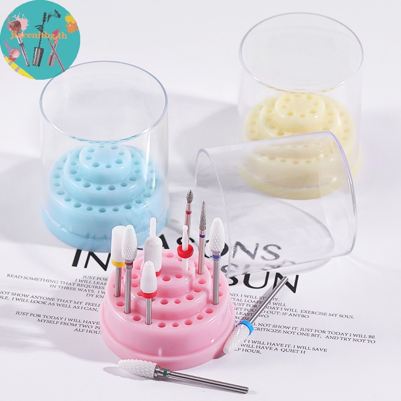 Renbg ชั้นวางดอกสว่านเจาะเล็บ 48 หลุม TH