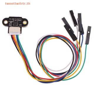 Trwitr โมดูลเซนเซอร์วัดระยะทาง ToF TOF10120 RS232 อินเตอร์เฟส เอาท์พุต 3-5V สําหรับ Arduino UART I2C IIC TH 1 ชุด