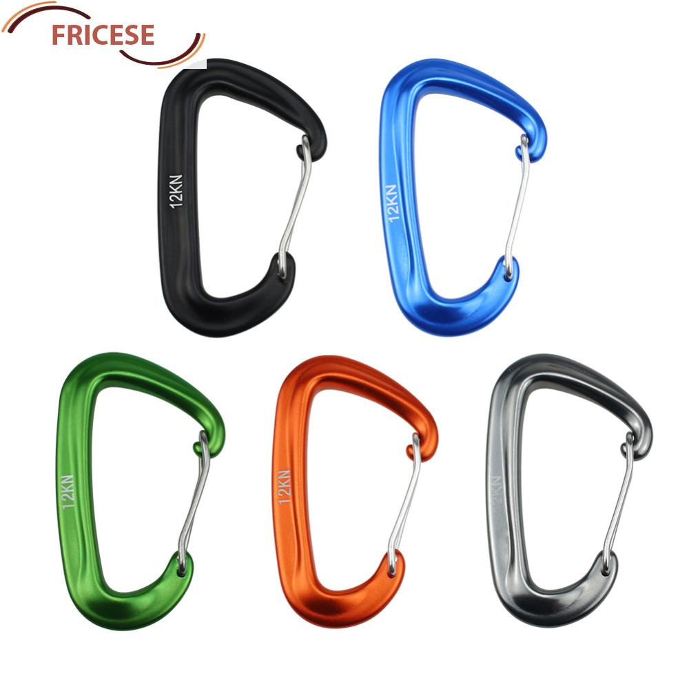 คาราบิเนอร์ คาราบิเนอร์ อลูมิเนียม สําหรับตั้งแคมป์ เดินป่า ปีนเขา [Fricese]