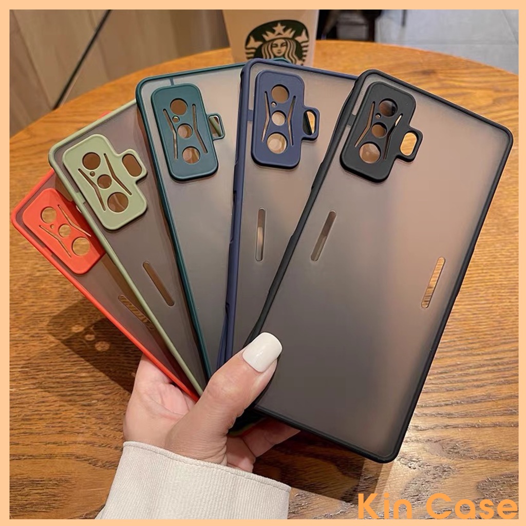 เคส Phantom Xiaomi Redmi K50,K50 Pro,K50 Gaming,,K40,K40S,K40 Gaming,K30,Poco F4 Pro,Matte Back Edge
