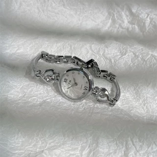 นาฬิกาข้อมือลําลอง ขนาดเล็ก รูปลักษณ์สูง แบบเรียบง่าย สไตล์เกาหลี สําหรับผู้หญิง
