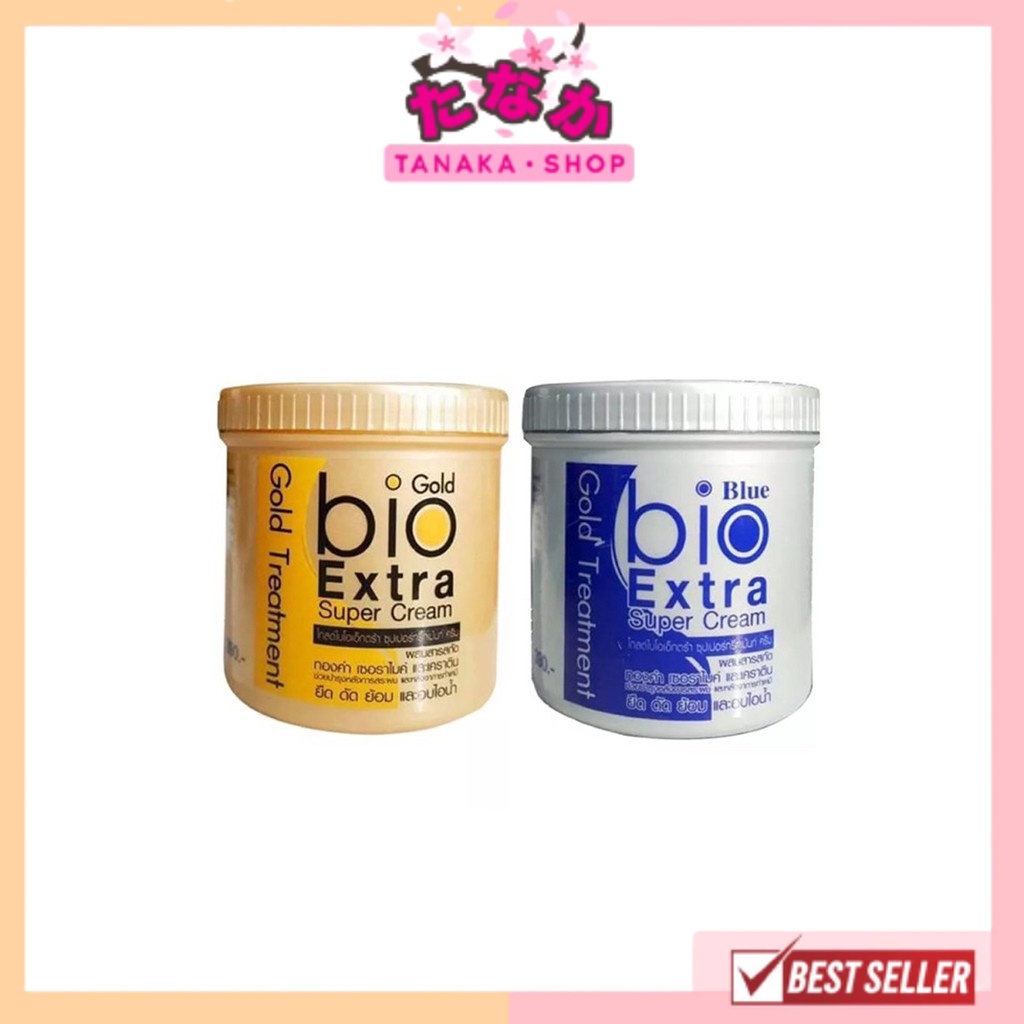 🔥แท้/ดีลสุดคุ้ม/ไลฟ์ทุกวัน🔥(1กระปุก) bio Extra Super Cream Gold Treatment 500ml.