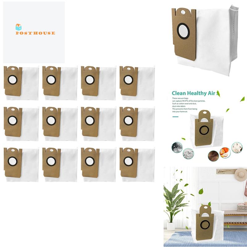 [posthouse] ถุงเก็บฝุ่น แบบเปลี่ยน สําหรับหุ่นยนต์ดูดฝุ่น Xiaomi Lydsto G2