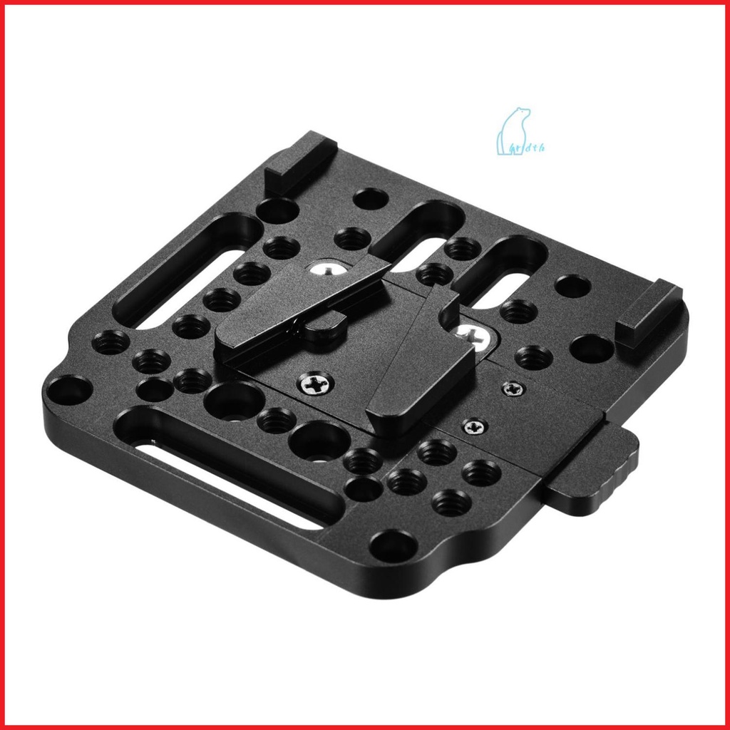 Quick Release Plate for V-Mount Battery - Enhanced Stability and Flexibility for Camera Mounting