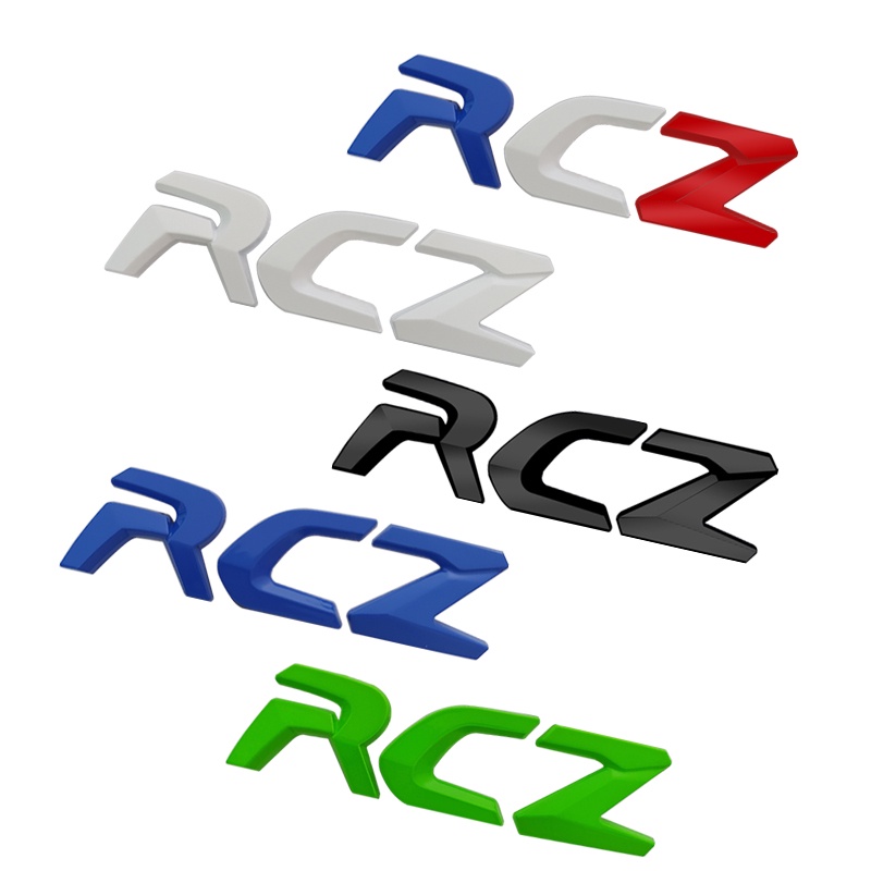 สติกเกอร์ตราสัญลักษณ์ กระจังหน้ารถยนต์ สําหรับ Peugeot RCZ 308 307 206 408 407 3008