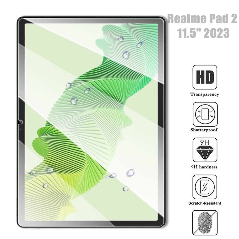 Oppo Realme Pad 2 11.5 นิ้ว แท็บเล็ต 2023 ฟิล์มกระจกนิรภัย ป้องกันรอยขีดข่วนหน้าจอ