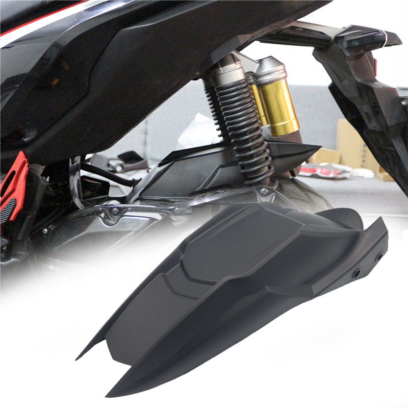 รถจักรยานยนต์ดัดแปลง ADV150 ADV บังโคลนหลัง Mudguard ยาง Hugger บังโคลนสีดําสําหรับ honda ADV150 201