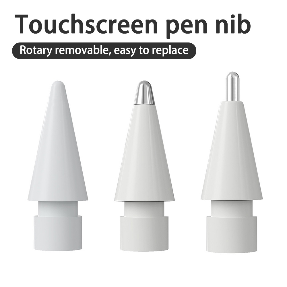 ปลายปากกา แบบใส แบบเปลี่ยน สําหรับ Apple Pencil Tip 2H 2B 4.0