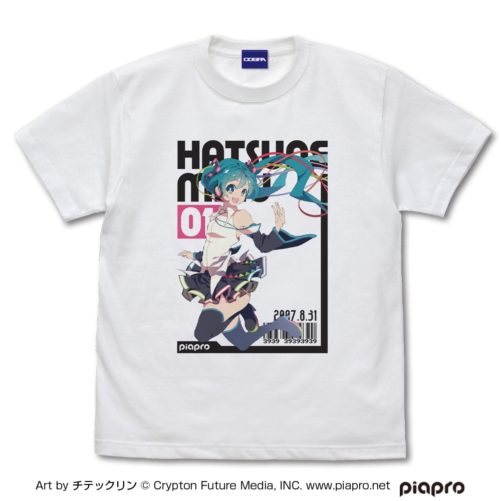 ไฟ! [แท้💯/Pre-Order✈️] Hatsune Miku Chiteclin Ver. T-shirt
