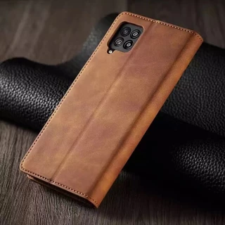 เคสฝาพับใช้สำหรับ Case For Samsung A06 A16 A55 A35 A25 A12 A07 A17 S25FE S24FE A56 ซองเปิดปิด ใส่นามบัตรได้ กันกระแทก