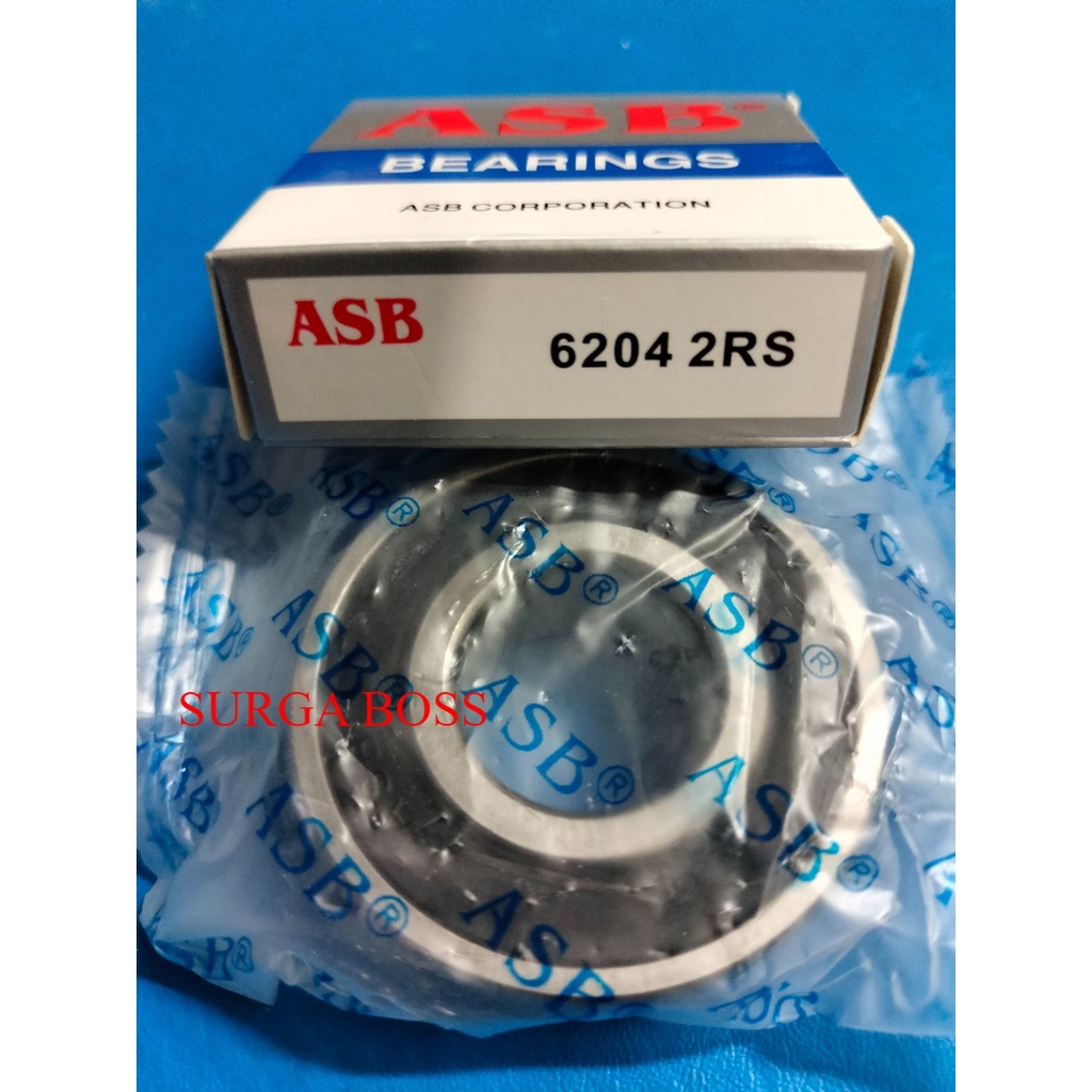 BEARING 6204 2RS ยี่ห้อ ASB