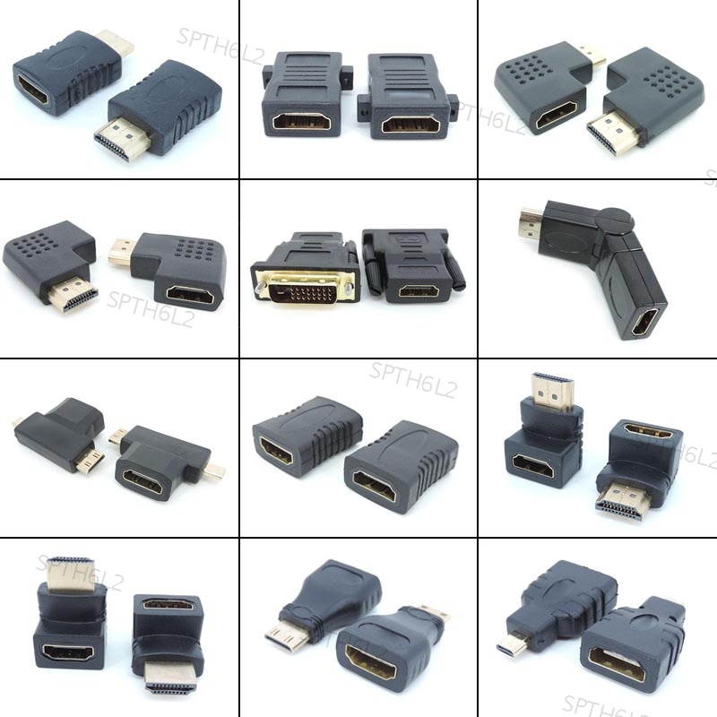 อะแดปเตอร์เชื่อมต่อ HDMI ตัวผู้ เป็นตัวเมีย ขนาดเล็ก เข้ากันได้กับ Micro HDMI TH6L2