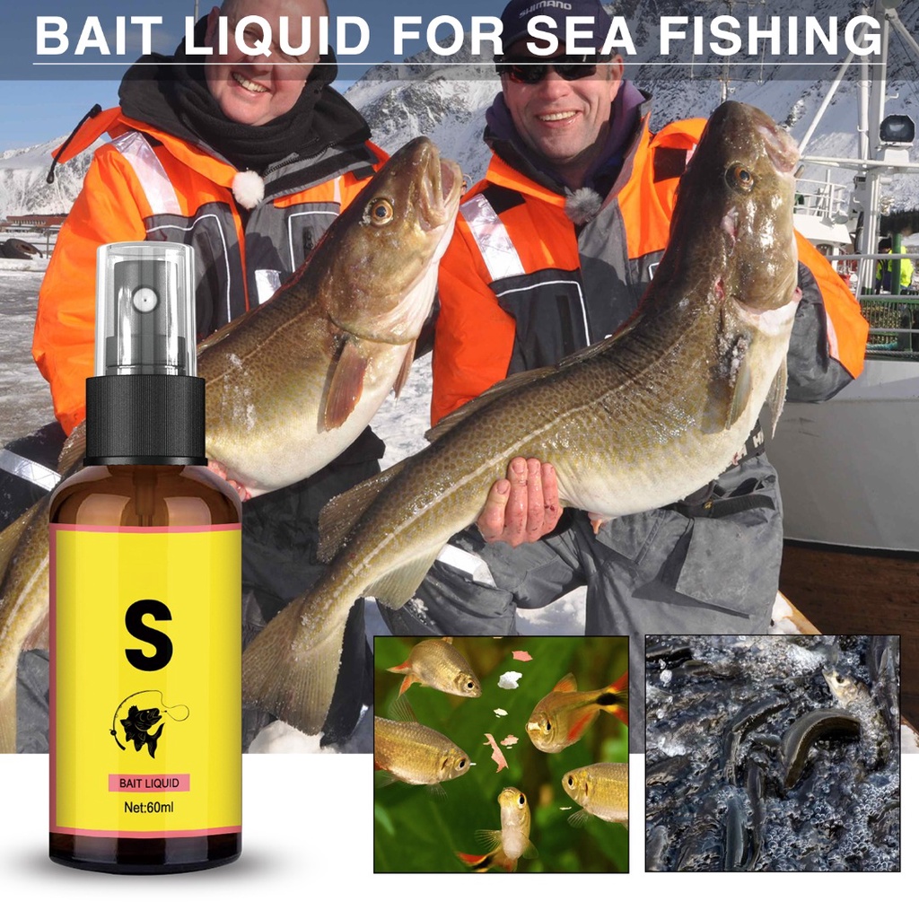 50ml Fish Bait Attractant Enhancer Liquid Additive Fishing Bait