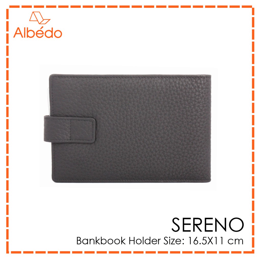 กระเป๋าสตรี [Albedo] SERENO BANK BOOK HOLDER กระเป๋าใส่สมุดบัญชี/ที่ใส่สมุดธนาคาร รุ่น SERENO - SR02499