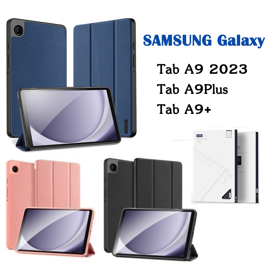 Dux Ducis เคส Samsung Tab A9 Plus Tab A9Plus 2023 รุ่น Domo เคสฝาพับกันกระแทก มีช่องใส่ปากกา พร้อมส่งไทย