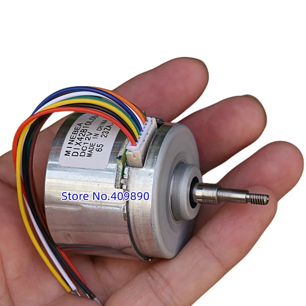 High Torque Low Noise Brushless Motor from Japan (Meibeiya) with DC12V 1800RPM and Built-in Driver Board
