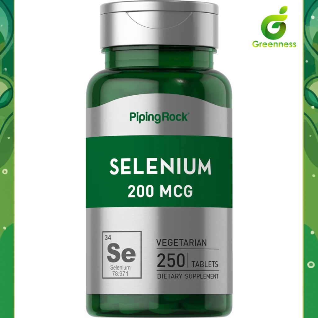 Selenium 200 mcg. (250Tablets) ซีลีเนียม