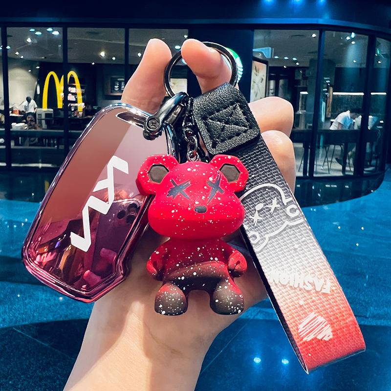 พร้อมส่ง เคสกุญแจรีโมทรถยนต์ TPU ลายสิงโต สําหรับ KIA k3 k5k2k4kx3kx5kx1