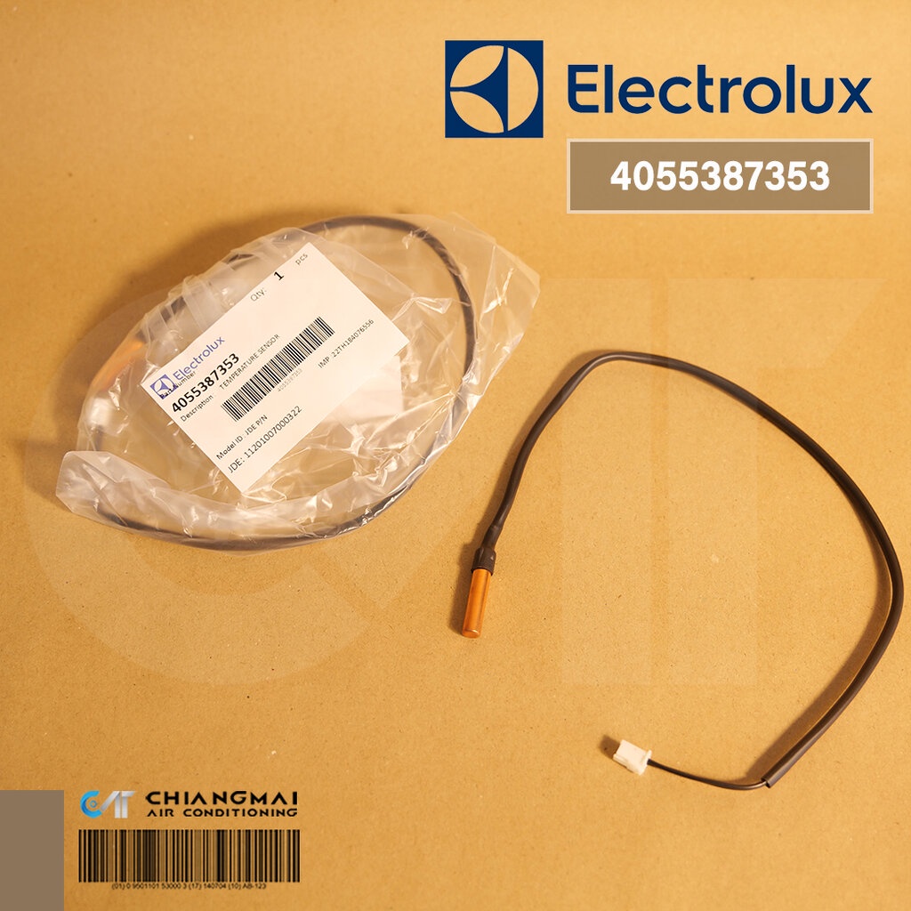 4055387353 เซ็นเซอร์แอร์ Electrolux เซ็นเซอร์แอร์อีเล็คทรอลักซ์ เซ็นเซอร์น้ำแข็ง (คอยล์เย็น) รุ่น ESM12CRN-A1I, ESV09...