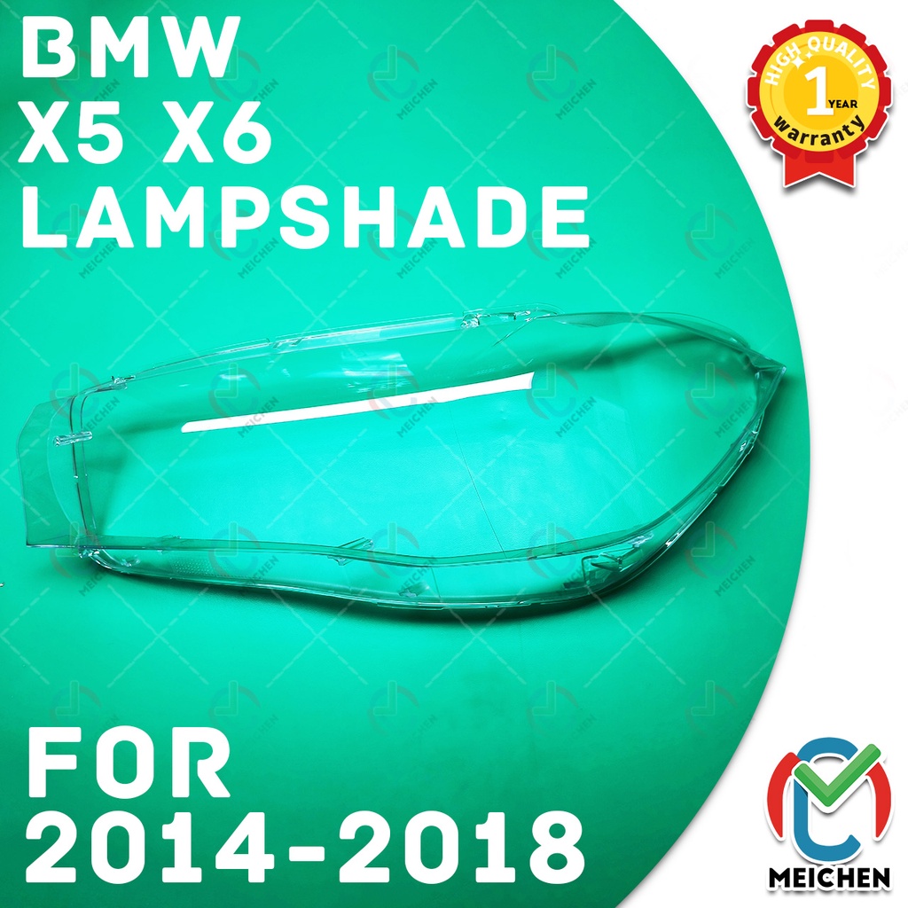 Bmw X5 F15 X6 F16 (2014-2018)เลนส์ไฟหน้า ฝาครอบไฟหน้า ไฟหน้ารถยนต์ ไฟหน้าสําหรับ ฝาครอบไฟหน้าตรงรุ่น ฝาครอบเลนส์ headlamp cover ไฟหน้า โคมไฟหน้า ฝาครอบเลนส์