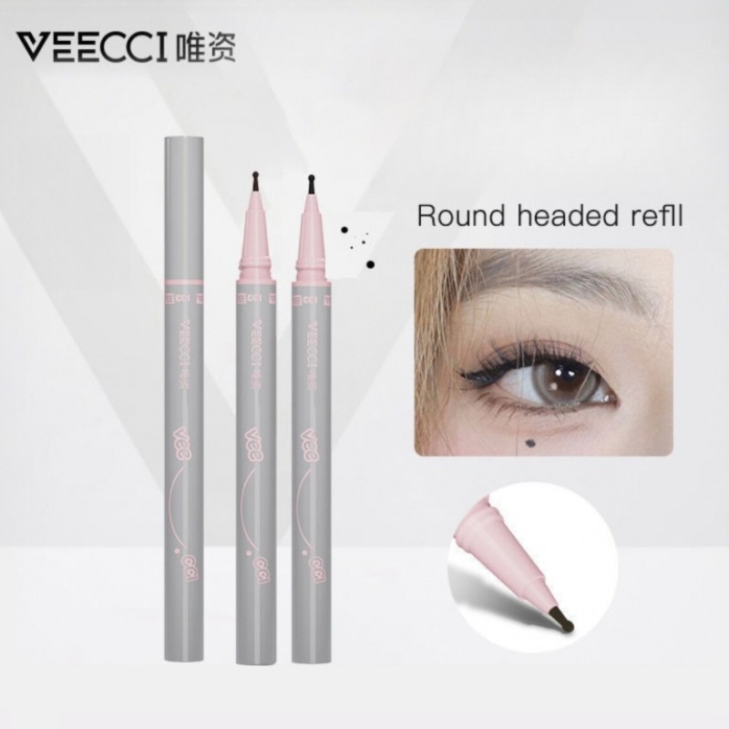 VEECCI ปากกาจุดไฝ ปากกาจุดน้ำตา ติดทนนาน ไม่ซีดจาง เป็นธรรมชาติ และอเนกประสงค์ สำหรับใช้แต่งหน้า