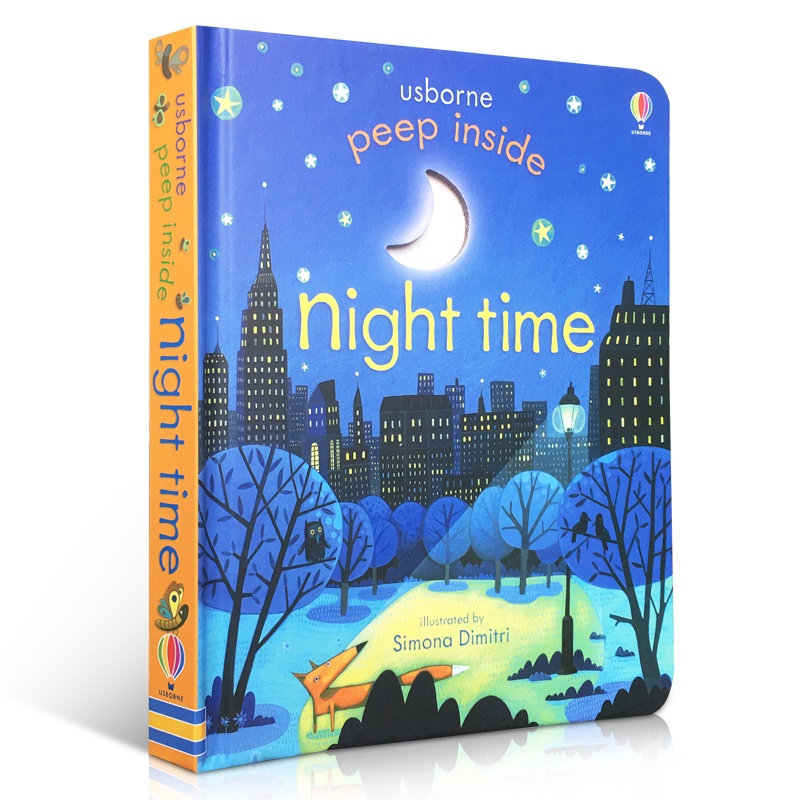 Usborne Peep Inside Night Time