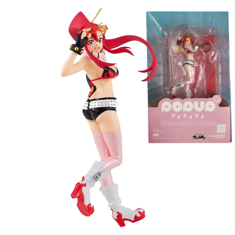 ของแท้ ฟิกเกอร์อนิเมะ GSC POP Tengen Toppa Gurren-Lagann Youko ของเล่นสําหรับเด็กผู้ชาย ผู้หญิง