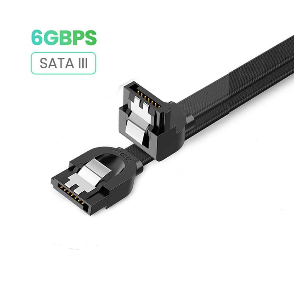 🛵มีส่งด่วน💨 NAVA IT สาย SATA3 40CM คละสี สายงอ V.2023 รองรับ SATA3 ประกัน 1ปี