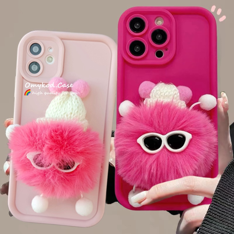 เคสโทรศัพท์มือถือ ซิลิโคนนิ่ม กันกระแทก ลายลูกบอลน่ารัก สีพื้น สําหรับ Samsung A15 A05 05S A14 A13 A12 A11 A10 A04 A04E A03 A03S A24 A23 A34 A33 A32