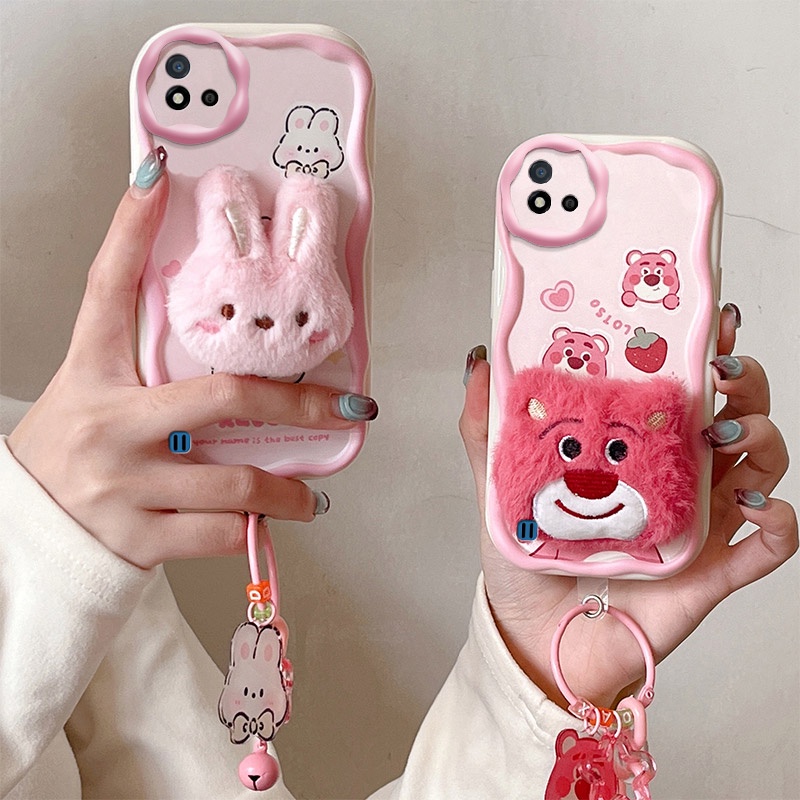 เคส realme c11 2021 เคสโทรศัพท์มือถือ ผ้ากํามะหยี่ขนนิ่ม ลาย bts น่ารัก สําหรับ realme c11 2021 realme c20