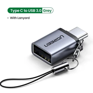 Ugreen อะแดปเตอร์แปลงสายเคเบิล Usb C Otg Usb 3.0 เป็น Type C สําหรับ Samsung S10 Usb Otg
