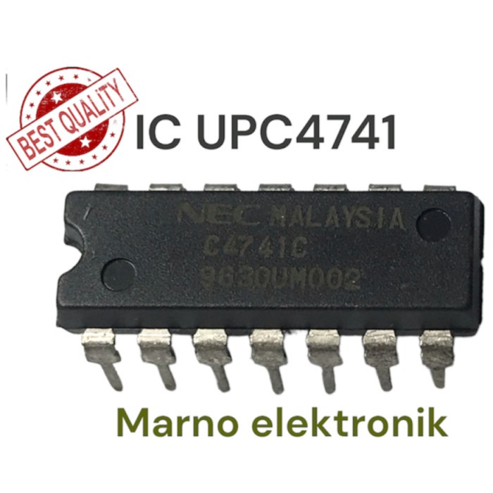 IC UPC4741C UPC4741 UPC 4741 C4741C C4741 C4741C ต้นฉบับของแท้เครื่องมือชิ้นส่วน ELECTRO