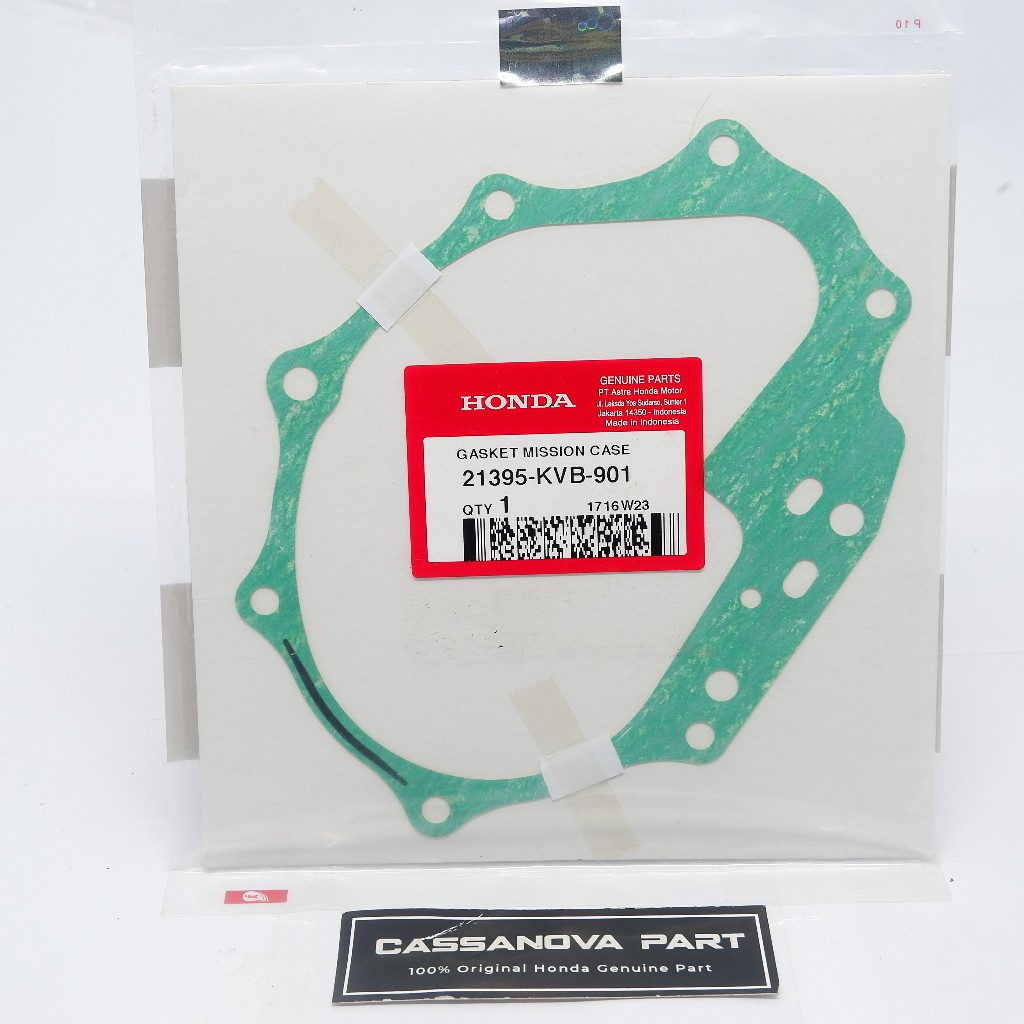 Mission Case ปะเก็น Perpak Pagan Gardan Beat Scoopy Spacy Vario 110 Karbu & Fi 21395KVB901 เดิม