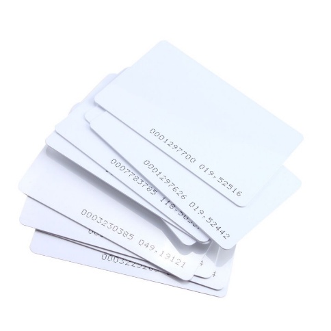 บัตรคีย์การ์ด125 KHz. แบบก็อปปี้ไม่ได้ RFID Card 10/50ชิ้น IDการ์ด