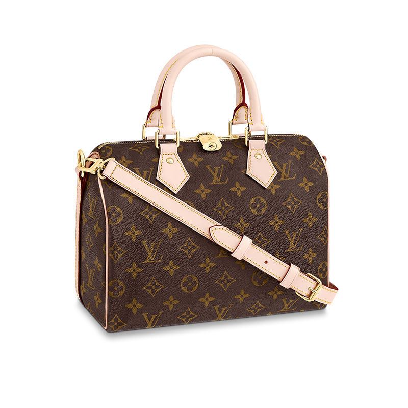 Louis Vuitton/กระเป๋าสะพาย/กระเป๋าถือ/Speedy 25/M41113/แท้ 100%
