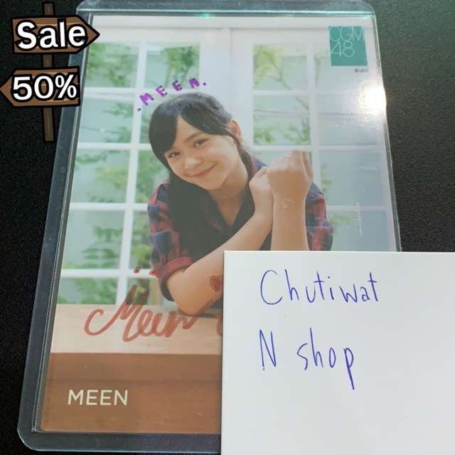 [CGM48] รูปสุ่มลายเซ็นต์ Meen [SSR] #ลายเซ็น