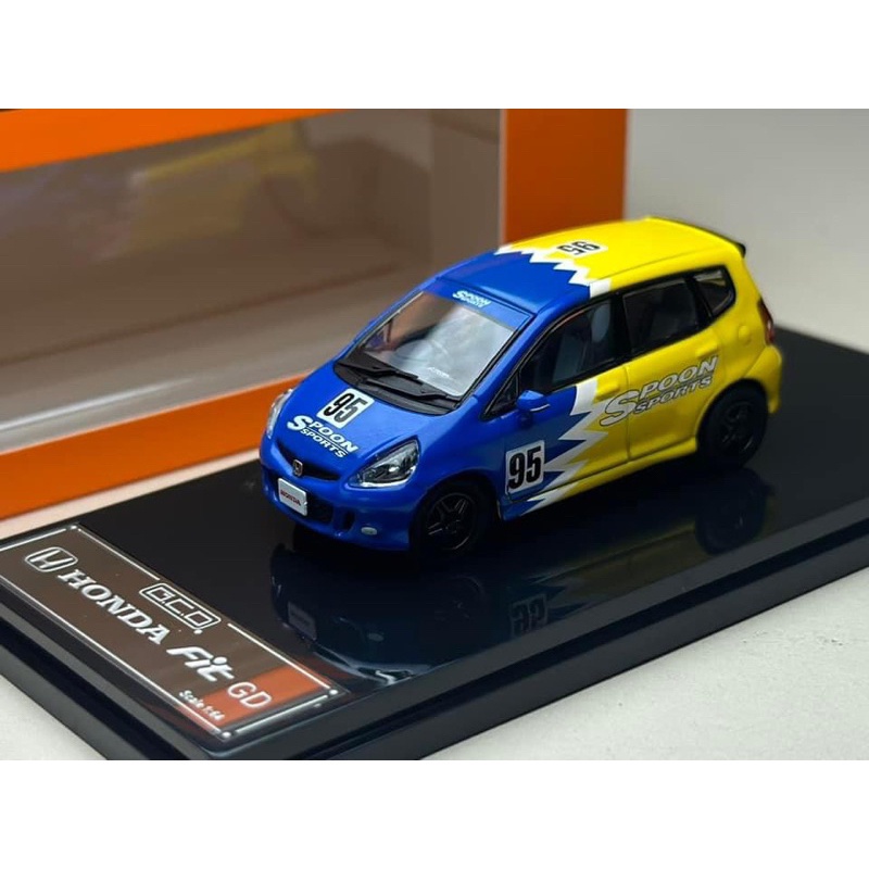 Honda Fit ( Jazz ) GD Spoon Scale 1:64 ยี่ห้อ GCD