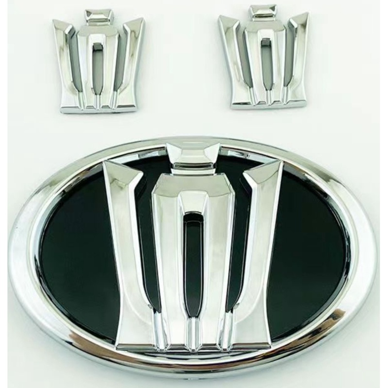 สติกเกอร์โลโก้ รูปมงกุฎ 3D สําหรับติดตกแต่งรถยนต์ TOYOTA Crown KLUGER ปี 2021 2022