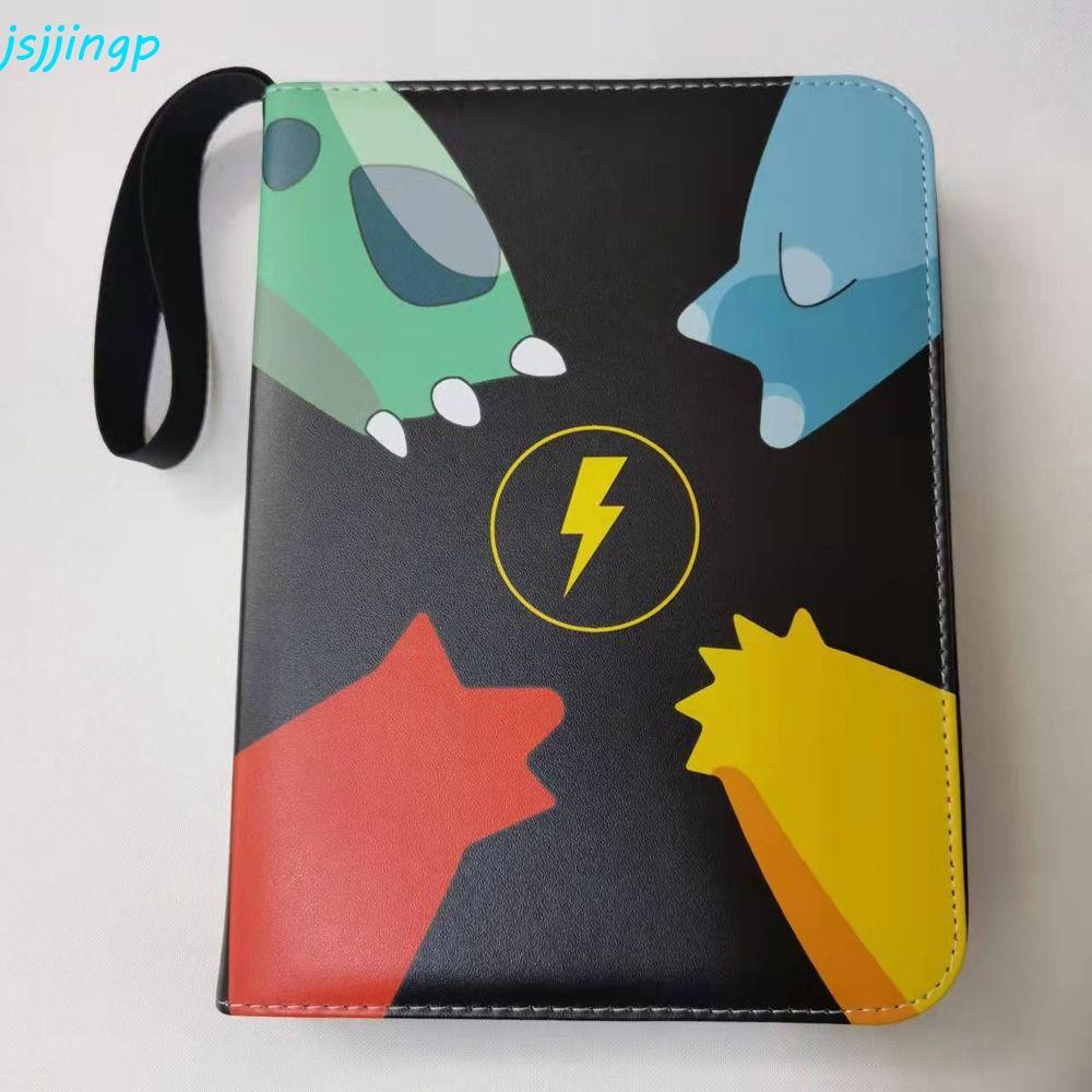Jsjjingp การ์ดโปเกมอนอัลบั้มการ์ดเกม Cool Kawaii คอลเลกชัน Charizard การ์ดหนังสือ Pokemon แผนที่ Binder List ของเล่น Pikachu Pokémon การ์ดอัลบั้มเกมผู้ถือบัตร Binder