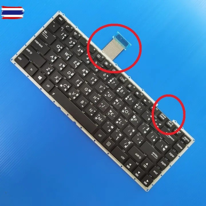 Keyboard คีย์อร์ด ASUS X450 K450 X450C X450V K450C K450L P450 P450L A450 A450C A450V F401U F401A F45