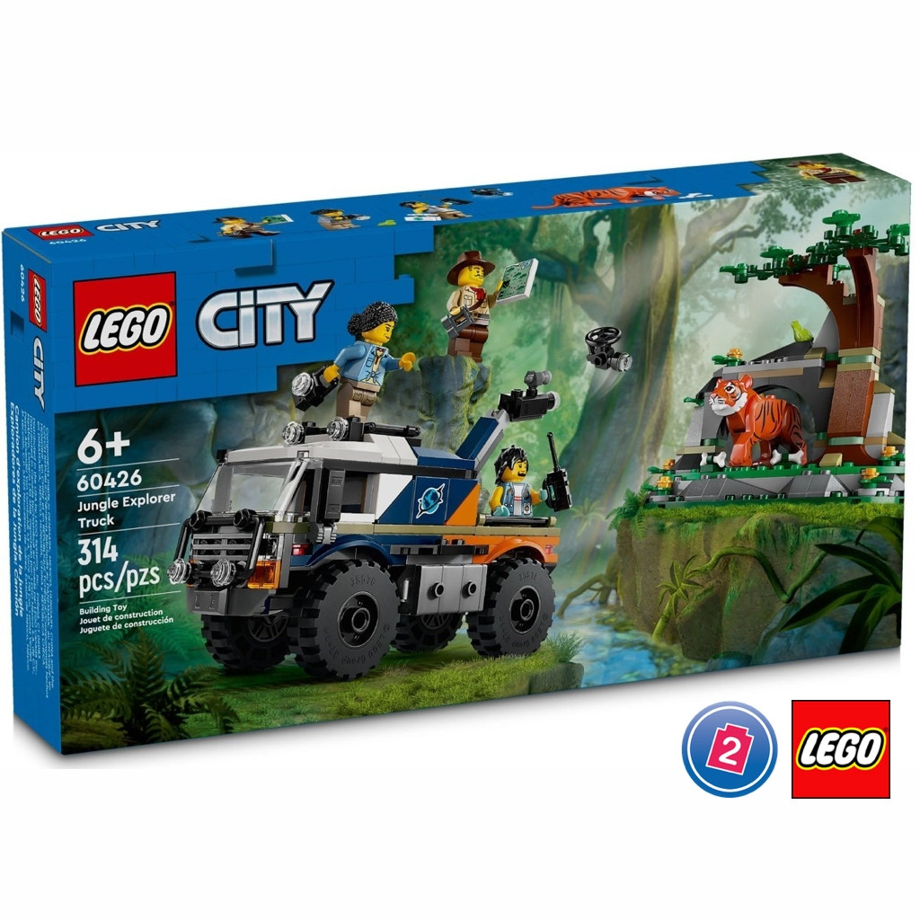 เลโก้ LEGO City 60426 Jungle Explorer Off-Road Truck