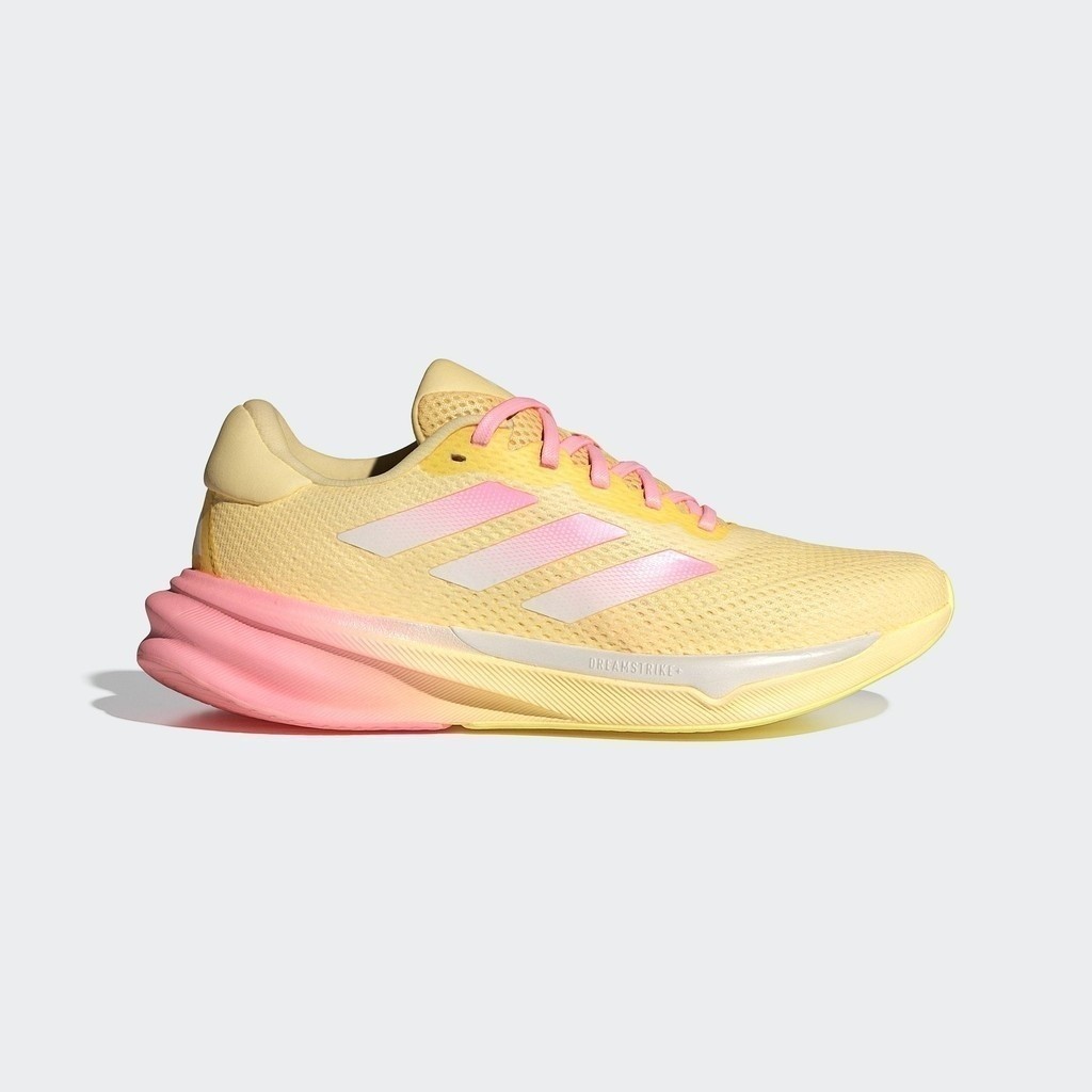 adidas วิ่ง รองเท้าวิ่ง Supernova Stride ผู้หญิง สีเหลือง IE1072