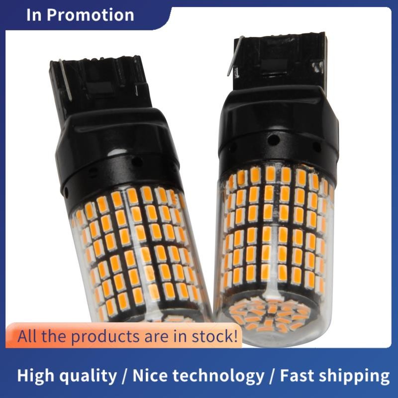 2 ชิ้น Super Bright Canbus T20 7440 W21W Wy21W 144-Smd ย้อนกลับไฟเลี้ยวไฟสัญญาณข้อผิดพลาดฟรีไม่มีแฟล