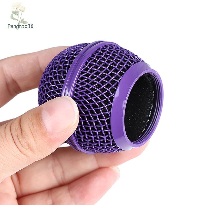 [Eao] 1 PC สําหรับ Shure SM58 ไมโครโฟนไร้สายเปลี่ยนตะแกรงไมโครโฟนโลหะ Replacing Professional Party Mic Head Part [TH]