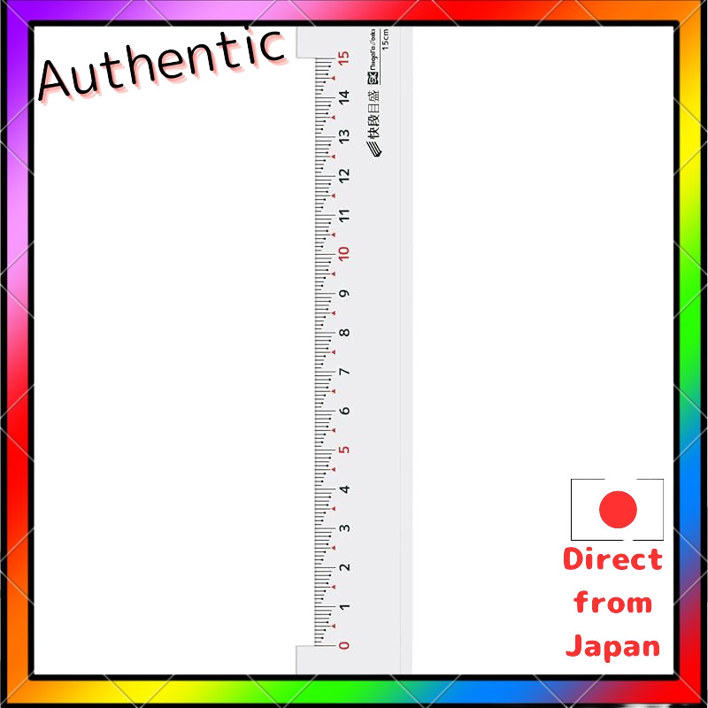 ไม้บรรทัดขนาดด่วน Niigata Seiki SK - ตัวเลือกที่ชัดเจน 15 ซม./30 ซม./17 ซม.
