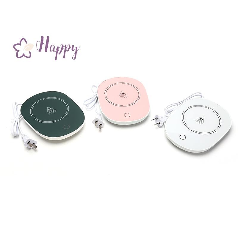 <แฮปปี้เบย์> ถ้วยกาแฟแก้วอุ่นฉนวนกันความร้อน 55 °C Thermostat Coaster นมชาลดราคา