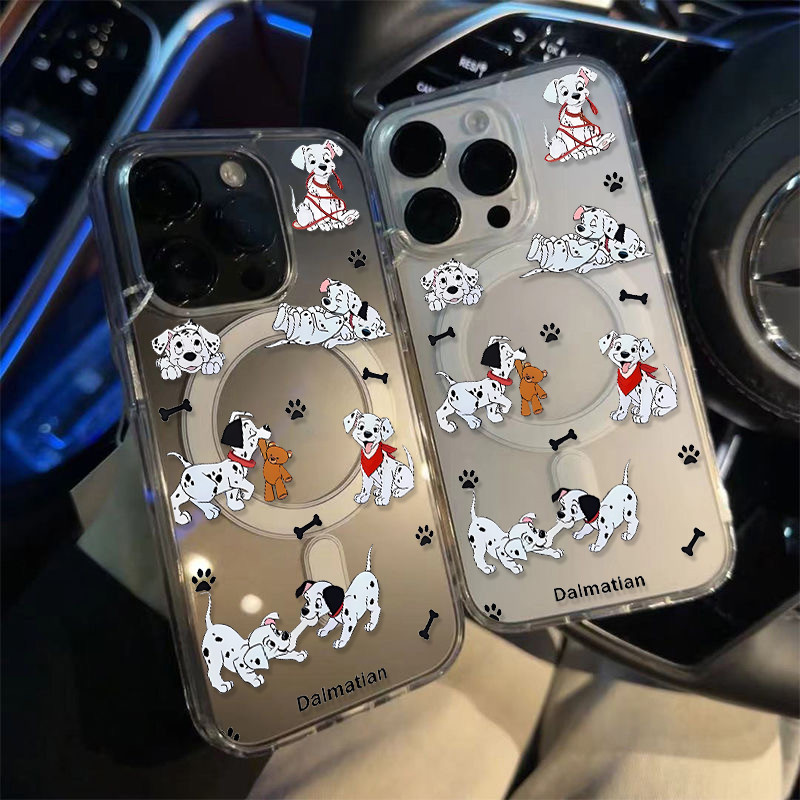 🦋GOOD🦋แม่เหล็ก เคสใสกันกระแทก เคสสําหรับไอโฟน 11 เคสชาร์ได้ สำหรับ IPhone 13 15 7Plus 14 12 11 Pro MAX 8 7 Plus 16 xsmax